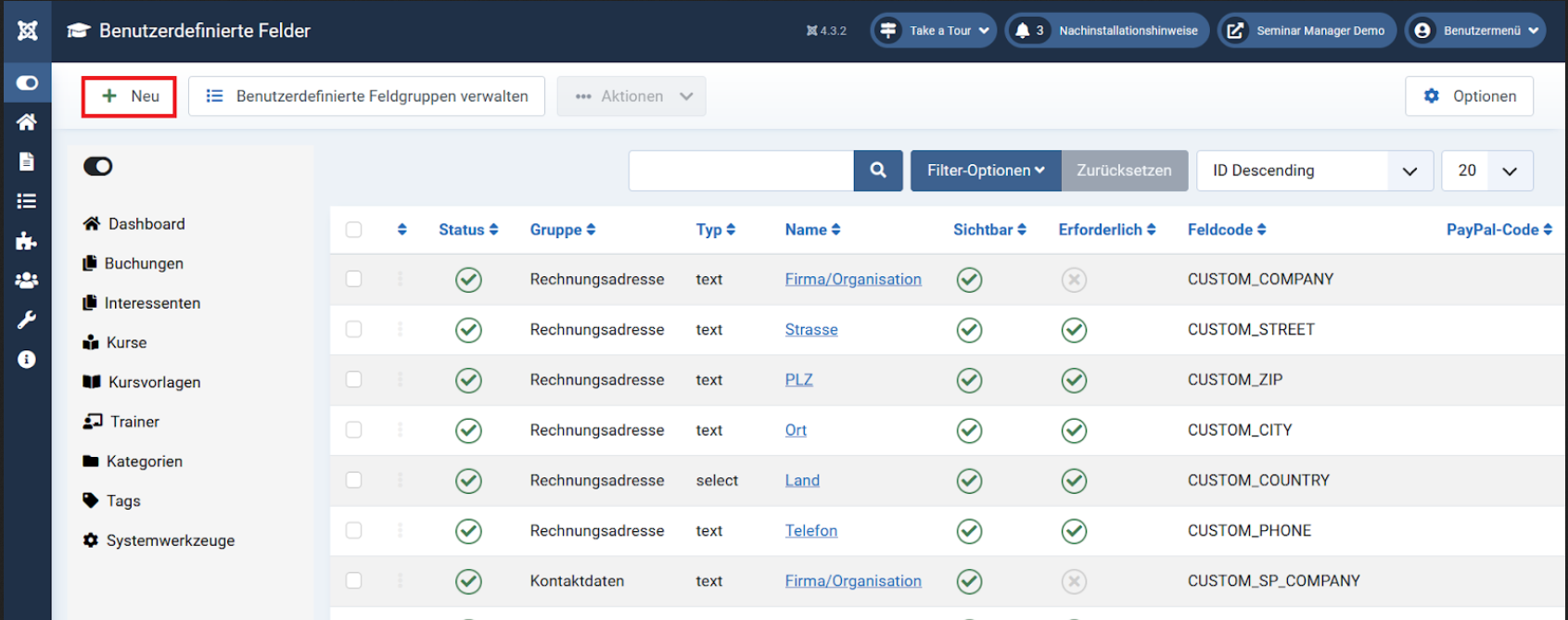 SeminarManagerBenDefFeluGruperstellen10