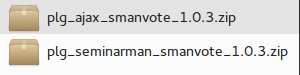 smanvote plugin installieren